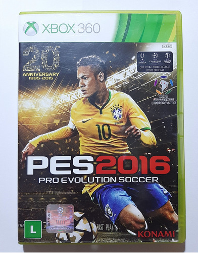 Pro Evolution Soccer 2016 Xbox 360 Original / Pes 2016