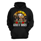 Sudadera Guns N' Roses, Unisex Capucha Y Cangurera 13