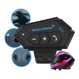 Fone De Ouvido Capacete Moto Bluetooth Sem Fio Prova De Agua