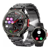 Reloj Inteligente Hombre Con Bocina/ Linterna Reloj Militar