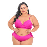 Conjunto Biquini Feminino Plus Size- P/ Gordinhas Lindas