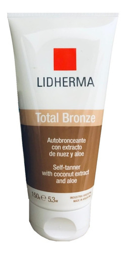 Autobronceante Total Bronze Bronceado Natural Lidherma 