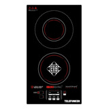 Cooktop Infravermelho Telefunken 2 Bocas 3200w Tf-av2040 - 220v Cor Preto