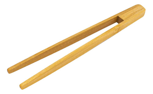 Pinza Madera Bamboo 20 Cm Redonda Precision Tienda Pepino