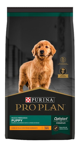 Alimento Pro Plan Complete  De Perro Pro Plan Puppy Razas Medianas Para Perro Cachorro De Raza Mediana Sabor Pollo Y Arroz En Bolsa De 1 kg