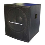 Subwoofer 18  Amplificado Profesional Audiobahn Asub18x