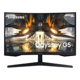 Monitor Gaming Samsung Ls27cg55 Odyssey G5 Curvo 27 165hz 2k