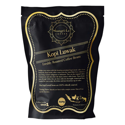 Shangri-la Coffee - Granos Enteros De Café Wild Kopi Luwak | Meses sin interés