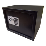 Caja Fuerte De Seguridad Digital 38x30x30cm Vivendi Negra Ct Color Negro