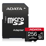 Memoria Microsd Adata 256gb Premier Pro V30s Adaptador Sd