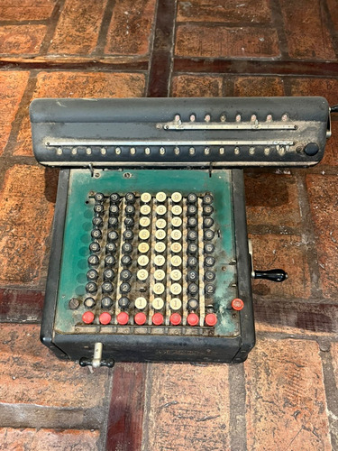 Calculadora Antigua Monroe Usa 1920
