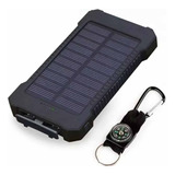 Cargador De Batería Solar Con Panel De Doble Puerto Usb De 8