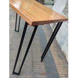 Patas De Hierro Para Mesa X 4 Industrial 75cm Altura!!!