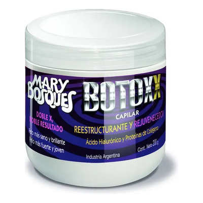 Botoxx Capilar Reestructurante Rejuvenece Mary Bosques 200g | MercadoLibre
