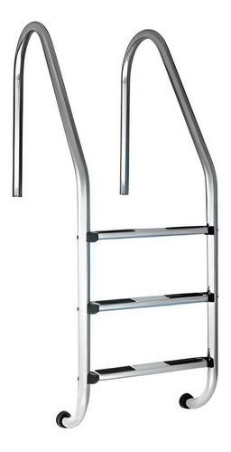 Escalera Para Alberca De 3 Peldaños Vertex Acero Inoxidable 