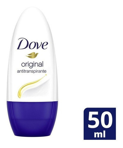 Dove Original Antitranspirante Desodorante Roll On 50ml