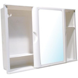 Armário P/ Banheiro Branco Deslizante 41x28cm A21 Espelho