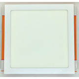 Foco/panel Led 24w Embutido Cuadrado Luz Fria/luz Calida Fsl