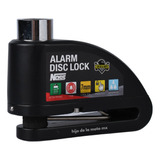 Candado De Disco Con Alarma Para Moto Noss Ln-1404 Negro 7mm