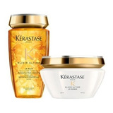 Kit Kerastase Elixir Ultime Shampoo 250 Ml + Mascara 200 Ml