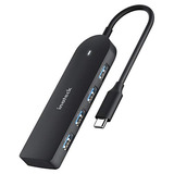 Usb C Hub 4 Usb Tipo 3 0 Puertos