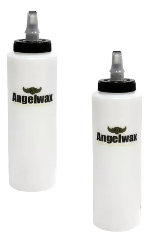 Angelwax Kit 2 Botellas Mamila Reusable Para Pulimentos 10oz