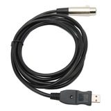 Cable Convertidor Mic Link Para Micrófono Usb A Xlr Hembra