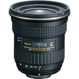 Tokina 17-35mm F/4 Pro Fx Lente Para Nikon Cameras