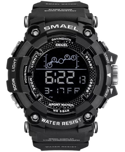 Relógio Masculino Smael Digital Militar Shock Original