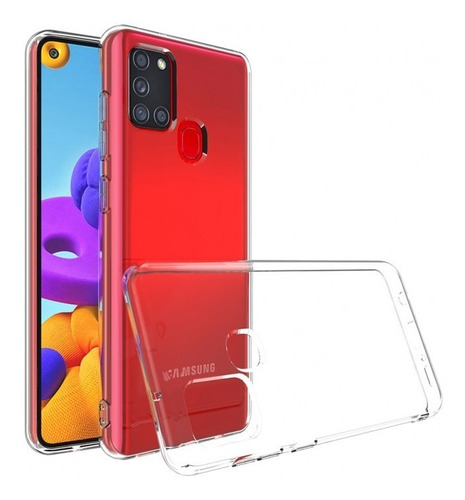 Funda Para Samsung Galaxy A21s Silicone Tpu Protector Andeux