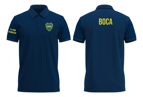 Remera Chomba Pique Boca Juniors Xeneize