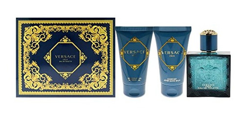 Set De Bálsamo Para Afeitar Versace Eros Sp/1.7 Oz Sg/1.7 Oz