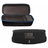Bocina Jbl Charge 5 Black With Case Impermeable Inalámbrica