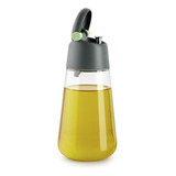 Aceitera - Vinagrera Lékué Botella Dosificador Vidrio 400 Ml