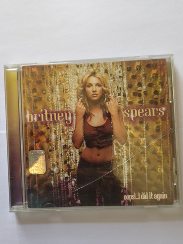 Britney Spears. Cd. Ooops  I Did It Again 