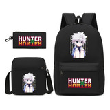 Mochila Hunter X Hunter De Jornada Completa Para Hombre Y Mu