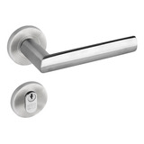 Fechadura Lafonte 892 St2 55mm Externa Roseta Inox Lixado