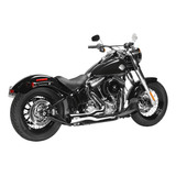 Mofle Magnaflow  Ness Fbomb 2 Into 1 Chr/blk Softail 86-17