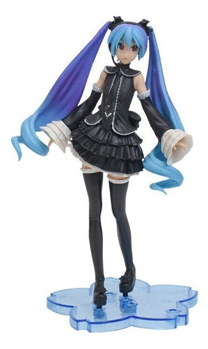 Anime Hatsune Miku Acción Figura Modelo Juguete Regalo 17cm