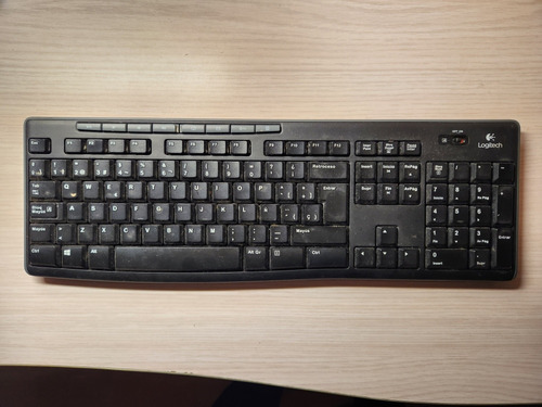 Teclado Logitech Inalambrico Negro Excelente Estado