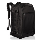  Mochila De Viaje De Mano De Poliester Ultraflexible - Negro