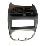 Frente Consola Gris 100% Original De Peugeot 206 Quicksilver