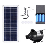 Kit De Bomba De Agua De 100w 12v Panel Solar 800l/h