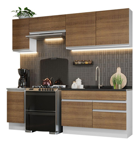 Madesa 07 Armario De Cocina Completo 240cm Glamy