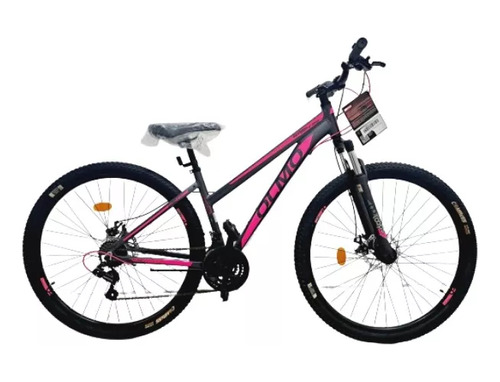 Mountain Bike Femenina Olmo Wish 295  2023 S-16  21v Frenos De Disco Mecánico Cambio Shimano Tz 31 Color Negro/fucsia