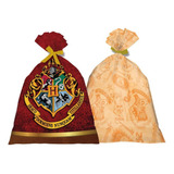 Sacola Plástica Harry Potter C/8 Festcolor Temas Infantis