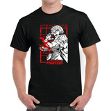 Playera The King Of Fighters Kio Kusanagi Refleja Luz