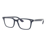 Lentes Ray Ban Oftalmico Rx7144 8087 Azul Oscuro Original