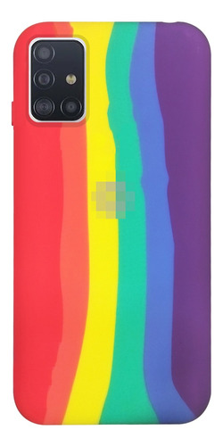 Funda Compatible Con Samsung Galaxy Silicon Elegante Rudo