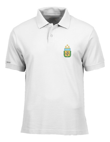 Camiseta Tipo Polo Campeón Mundial Argentina 2022 Php